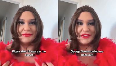 George Santos Revives Drag Persona