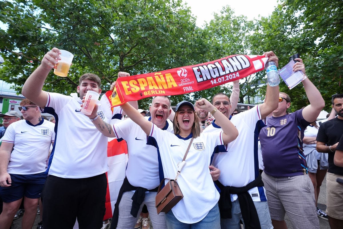 Spain vs England LIVE! Euro 2024 final latest team news and updates from Berlin