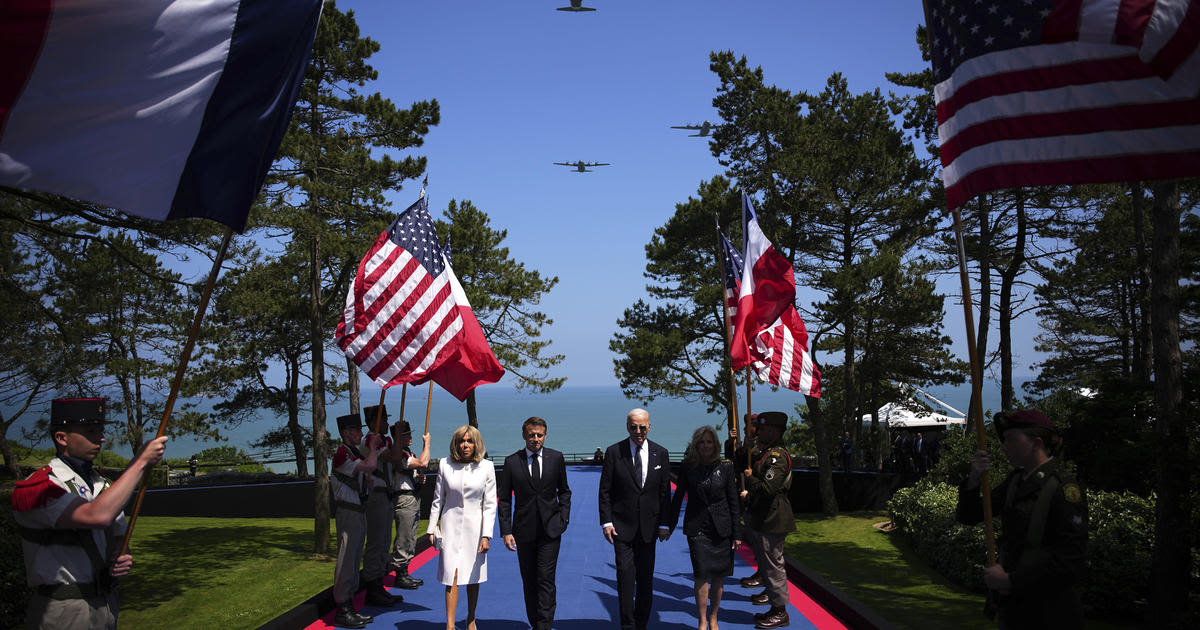 Biden lauds WWII veterans on D-Day 80th anniversary, vows NATO solidarity in face of new threat to democracy