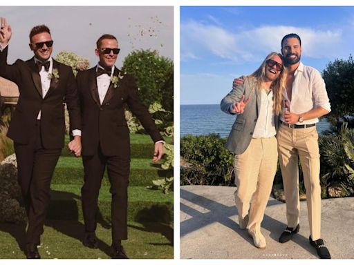 Inside Scott Mills' star-studded wedding: From celeb performances to pyrotechnics and bespoke gin station