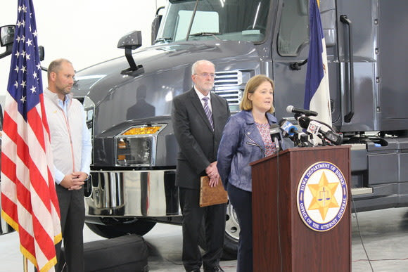Iowa attorney general joins lawsuits challenging trucking emission rules