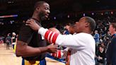 Tracy Morgan hilariously confronts Draymond for Knicks playoff take