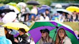 ‘Terrible’ weather blamed for low Wimbledon crowds as UK set for downpours