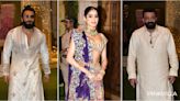 ...Radhika Merchant Wedding: Ranveer Singh, Sanjay Dutt make dashing entry at Antilia for special puja; Janhvi Kapoor, Shikhar Pahariya, MS Dhoni arrive