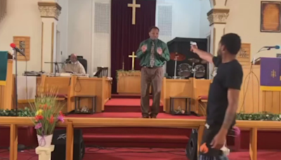 Pennsylvania pastor "blessed" to be alive after gunman tries to shoot him during sermon