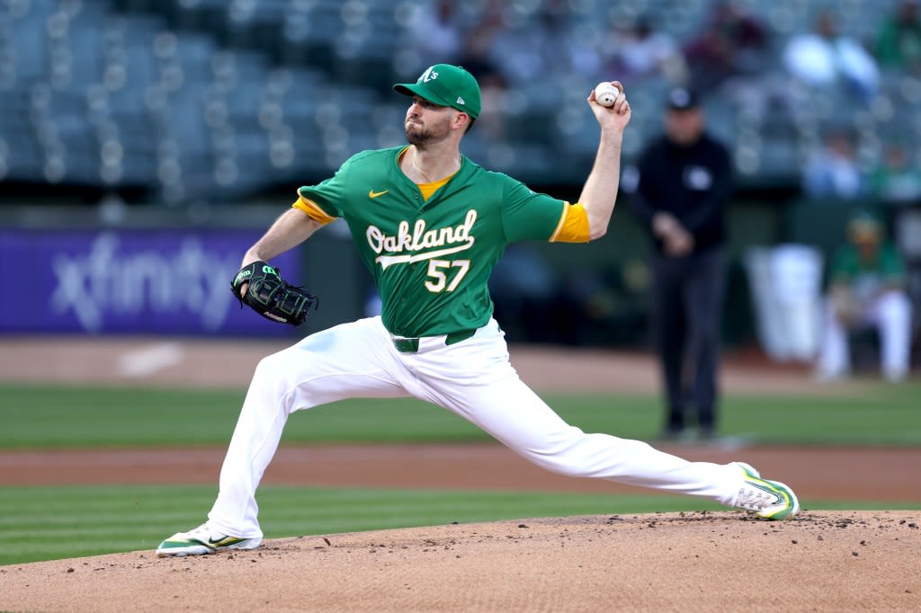 Athletics’ Alex Wood goes on IL with rotator cuff tendonitis