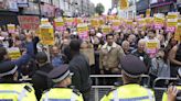 British police prepared for far-right agitators. They found peaceful anti-racism protesters instead