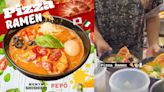 This Malaysian restaurant is serving pizza in a bowl of ramen