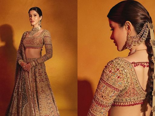 Shanaya Kapoor Took Wedding Fashion To Next Level In This Tarun Tahiliani Lehenga - News18