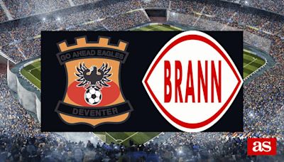 Go Ahead 0-0 Brann Bergen: resultado, resumen y goles