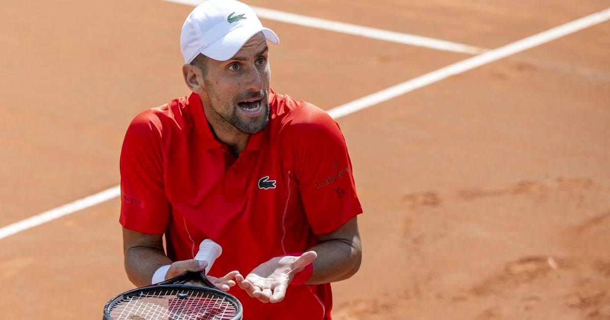 Djokovic loses Geneva semi and goes to French Open with no titles in 2024