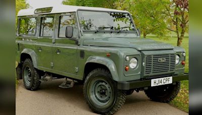 MP's 'much-loved' Land Rover Defender stolen