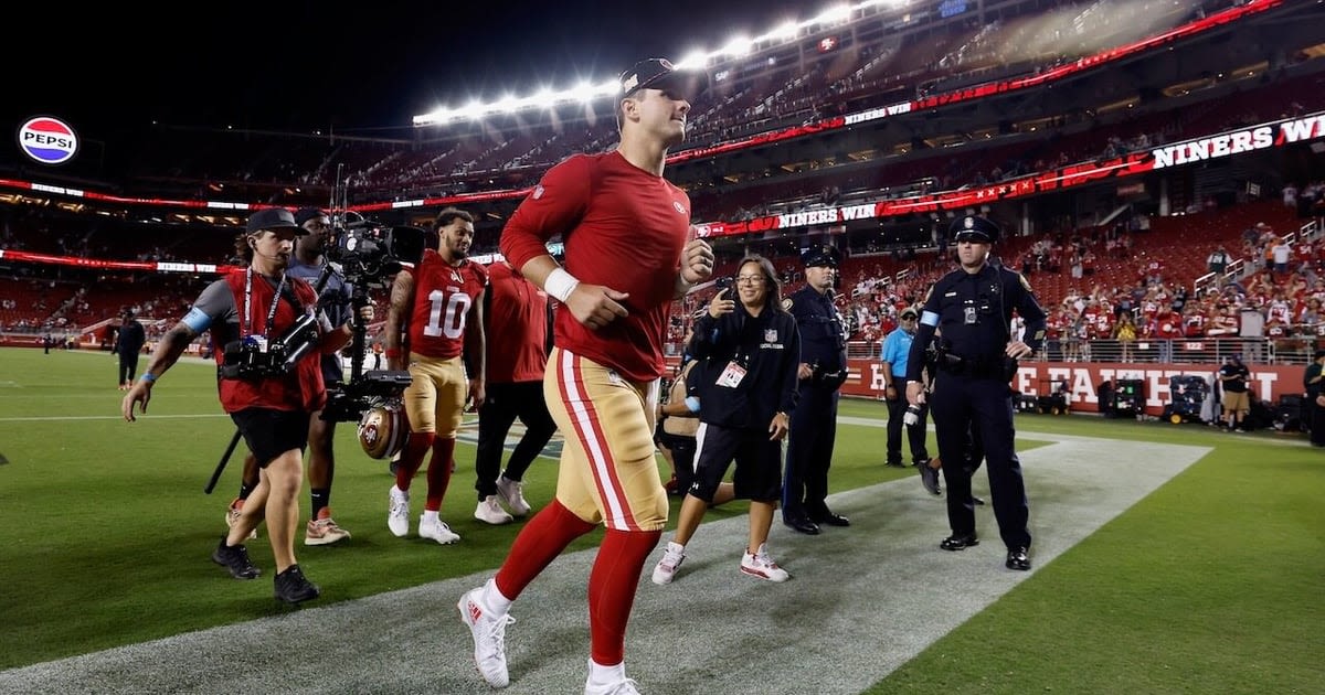 Brock Purdy upstages Aaron Rodgers with the veteran poise the 49ers will need