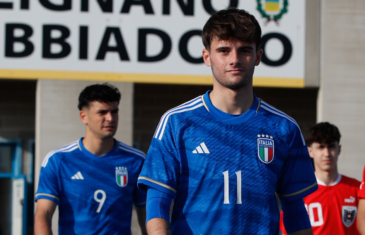 Diego Sia shines and five Milan players involved as Italy U19s draw with England