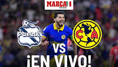 Puebla vs América EN VIVO. Partido hoy - Liga MX 2024 | Marca