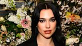 Dua Lipa's plunging denim cutout bra is sooo tiny