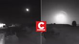 Cámara de seguridad capta caída de una bola de luz que iluminó el cielo de Arequipa (VIDEO)