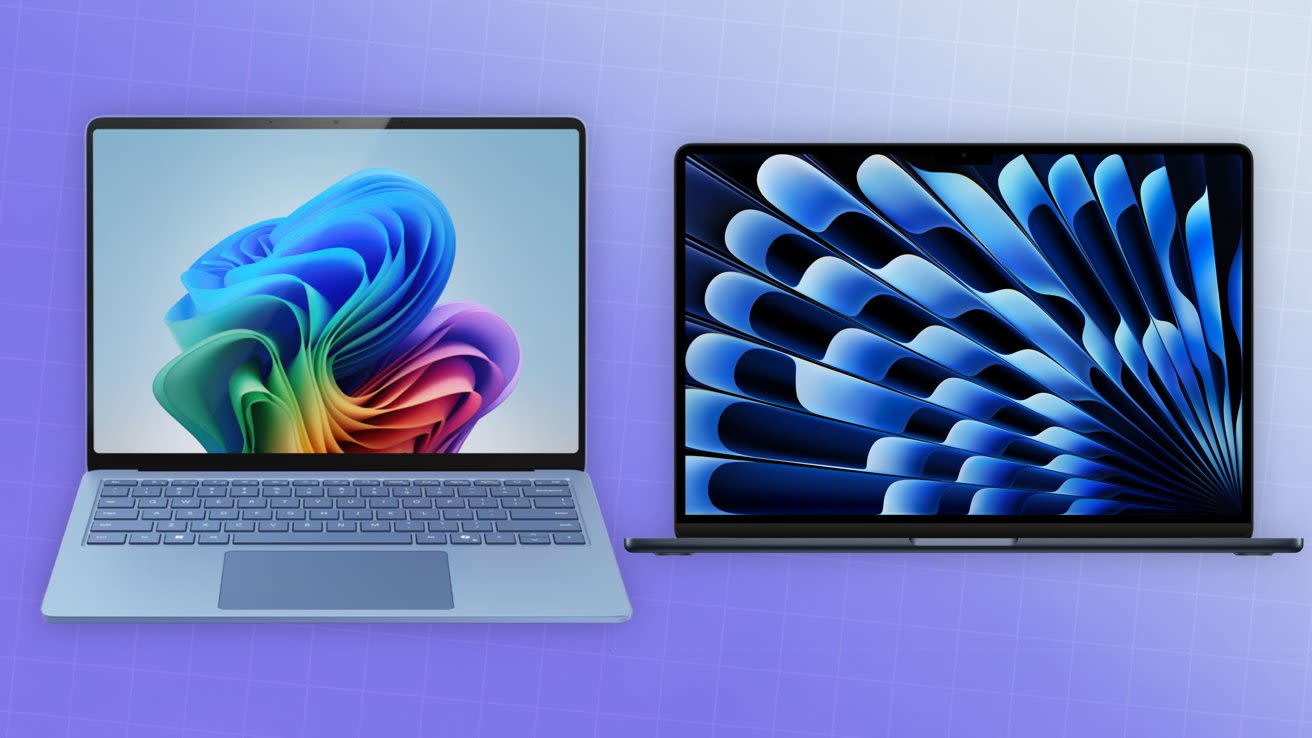 AI computer showdown - MacBook Air vs. Microsoft Surface Laptop Copilot+ PC - Current Mac Hardware Discussions on AppleInsider Forums