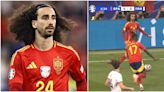 Marc Cucurella has now responded to Germany fans who booed him during Spain vs France