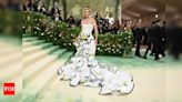 Met Gala: Believe it or not: Gigi Hadid's corset gown for Met Gala took 13,500 hours to create! | - Times of India