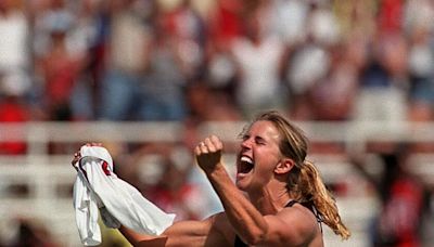 Brandi Chastain's iconic moment aided women's movement from field to owner's box