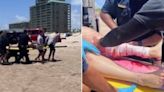 Shark attacks along Florida and Texas beaches leave several injured over holiday weekend