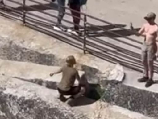 Yosemite hiker sparks outrage with scariest 'touron' stunt yet