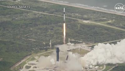 NASA Launches SpaceX Mission to Rescue ISS Astronauts