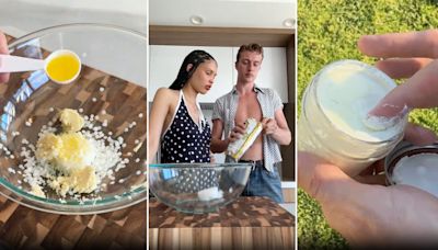 Homemade sunscreen recipes are being shared on TikTok. For skin health, skip this DIY project, experts warn.