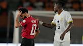 Mohamed Salah forced off with injury as Egypt draw with Ghana at AFCON