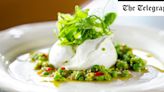 Buffalo mozzarella with peas recipe