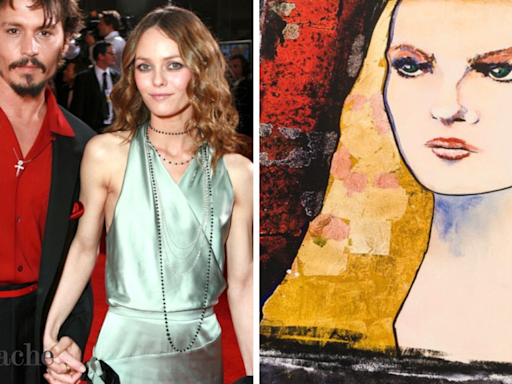 A must-see: Johnny Depp’s paintings inspired by ex-partner Vanessa Paradis - The Economic Times