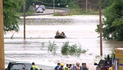 Woman presumed dead after vehicle swept up in floodwaters west of Columbia - ABC17NEWS