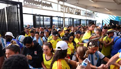 Crowd chaos as fans kept waiting outside Copa America final