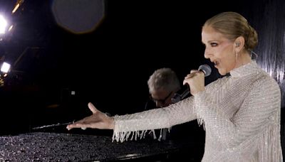 How Céline Dion reacted to her triumphant Eiffel Tower performance at Paris Olympics