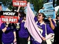 Employees at the Disneyland resort -- composed of the Disneyland and Disney California Adventure theme parks -- have not gone on strike since 1984, according to the LA Times