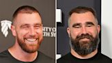 Travis Kelce Takes Brother Jason on Hilarious Bookshelf Tour, Jokes He Hasn’t Read in a ‘Long Time’