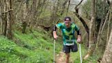 Agustín Galán, el corredor amputado que hace trails con unas muletas de 20€