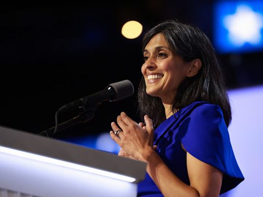 Usha Vance shaped her husband’s rise. This week, she introduced him on the RNC stage.