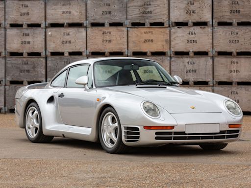 Car of the Week: This Porsche 959 Was One of the Last Built. Now It Could Fetch $2 Million at Auction.