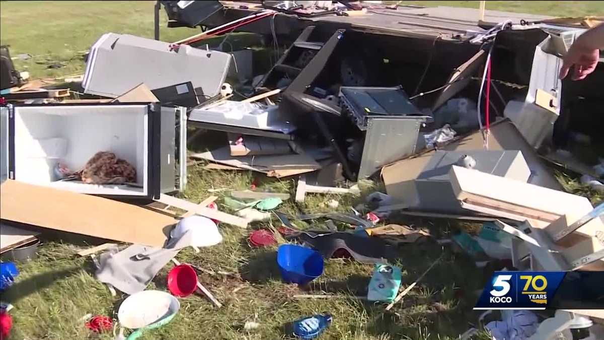 Tuttle family sees extensive property damage from 90 mph winds Monday night