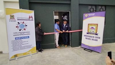 Trujillo: Inauguran agencia del Reniec en el Centro Poblado El Milagro