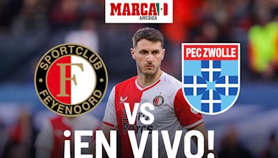 Feyenoord vs PEC En Vivo. Partido hoy - Santi Giménez en Eredivisie 2024 | Marca