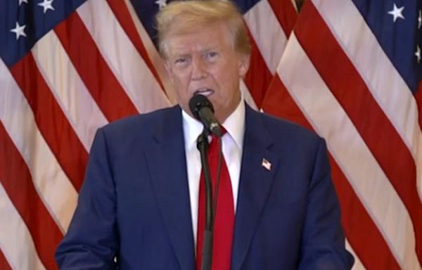 Convicted felon Trump rails against Biden and ‘fascist’ America at unhinged news conference