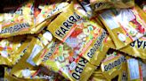 Gummy bear maker Haribo rewarded a man who found the company's lost $4.8 million check with candy. The man said the reward 'was a bit cheap.'