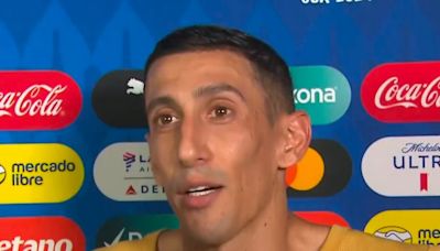 Copa América | Ángel Di María ratificó que jugará su último partido el domingo en la final: “No hay vuelta atrás”