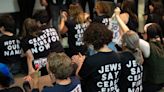 California Democratic Party demonstrators dispute claim that protest was ‘anti-Israel’