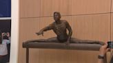 Md. Olympic medalist Dominique Dawes honored with sculpture in Silver Spring