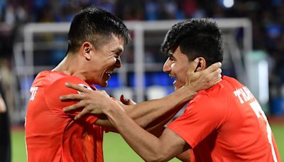 ‘Chhetri used to guide us through everything and has been a mentor for all of us,’ says Anirudh Thapa