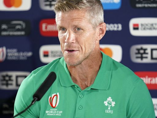 Simon Easterby to take interim charge of Ireland while Andy Farrell focuses on British and Irish Lions role